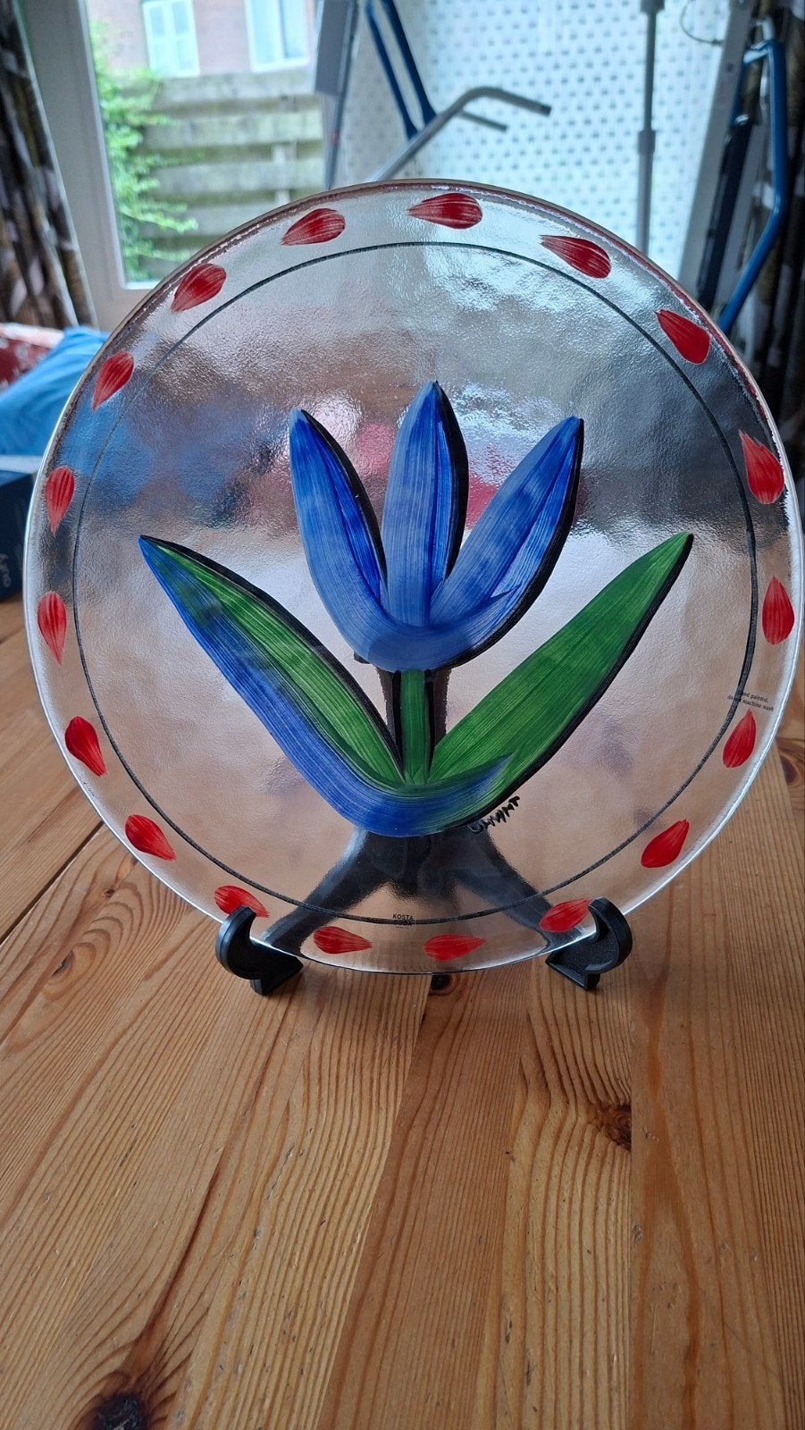 Kosta Boda schaal, Object, 32 cm, Handgemaakt, Ophalen