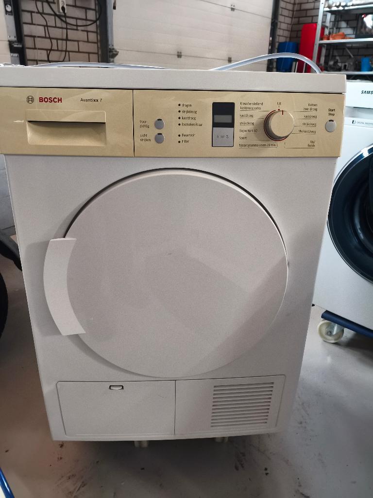 Bosch Avantixx 7 wasdroger, Ophalen, 6 tot 8 kg, Gebruikt, Minder dan 85 cm