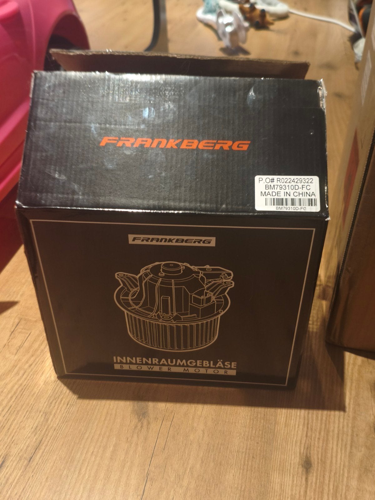 FRANKBERG Interieurventilator Blower Motor