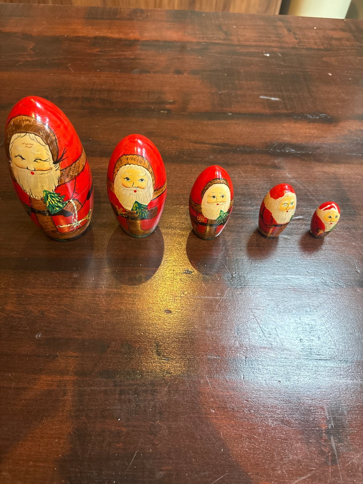 Kerst baboesjka set van 5, Ophalen of Verzenden, Nieuw