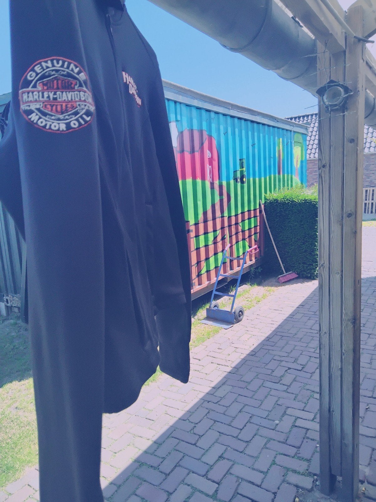Mooi Harley-Davidson motorvliesvest dames L, weinig gedragen, Motoren, Ophalen of Verzenden