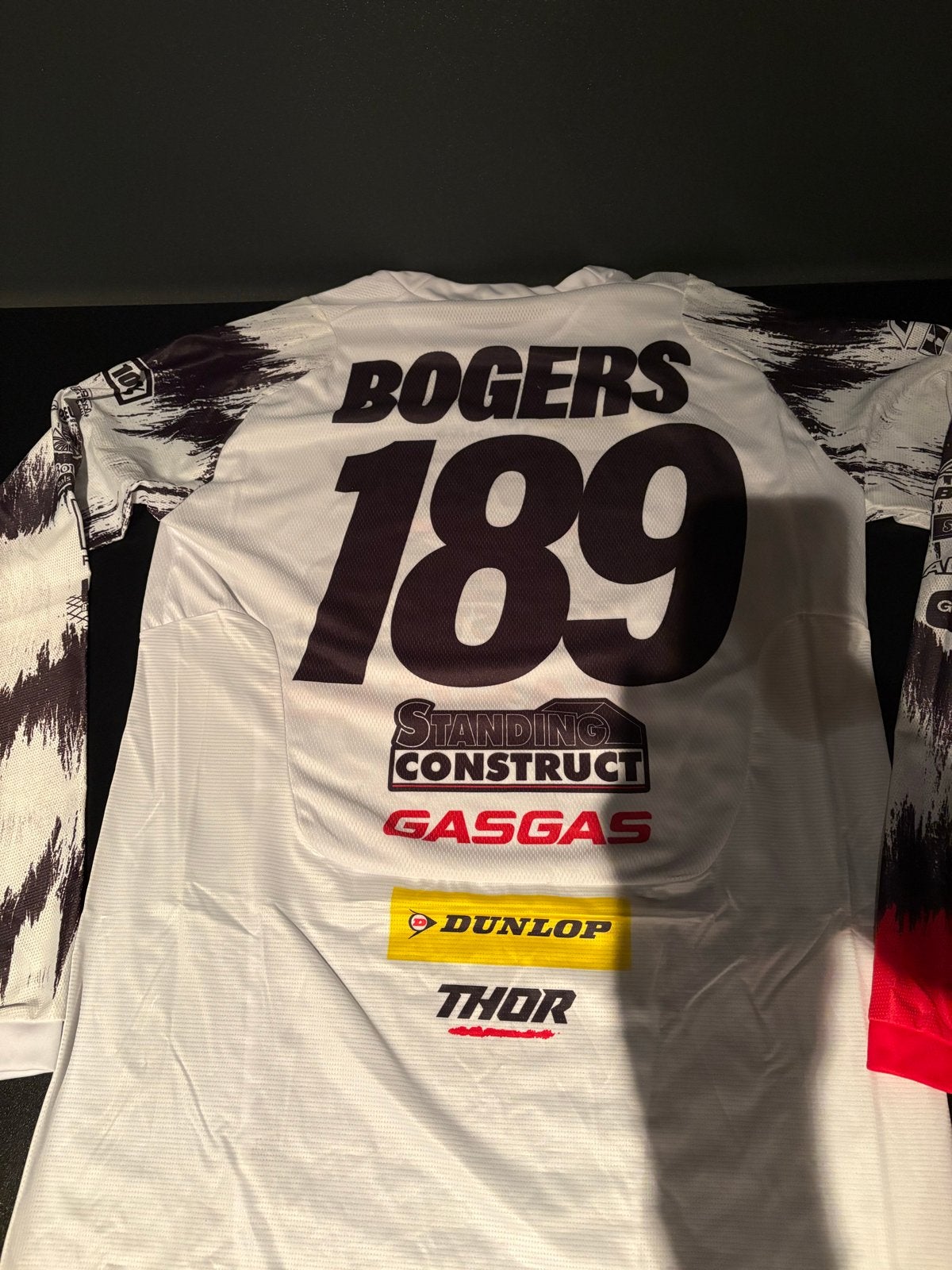 Thor Motorcross Shirt - Bogers 189 officiel, Ophalen of Verzenden, Tweedehands, Heren, Motorcrosskleding