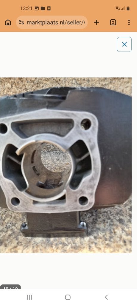 Honda mtx-sh/mbx50 70cc eurocilindro zie omschrijving, Ophalen of Verzenden, Gebruikt, Cilinder, Honda