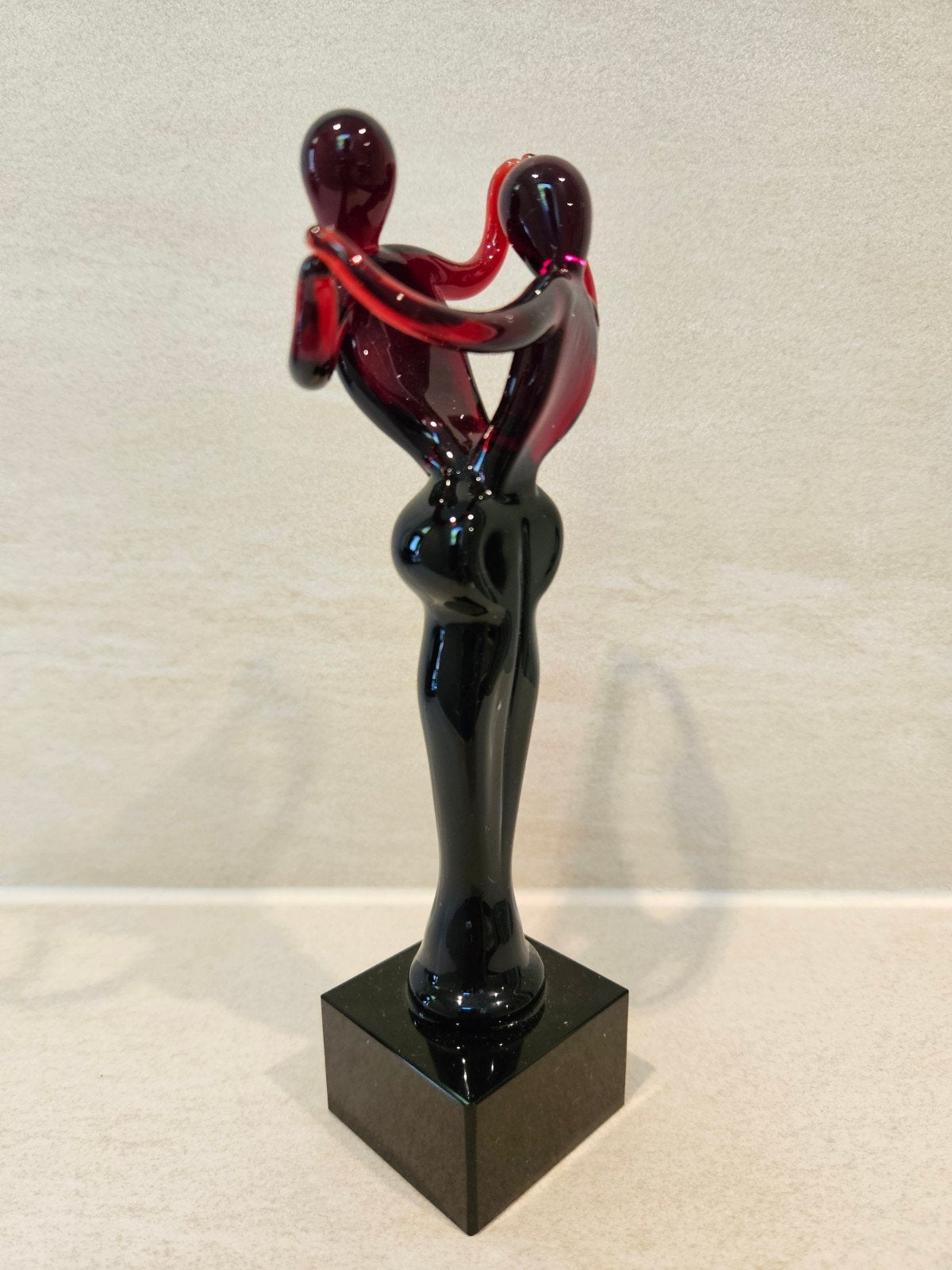 Beeldje van glas Twee dansers, Ophalen of Verzenden, Nieuw, Mens