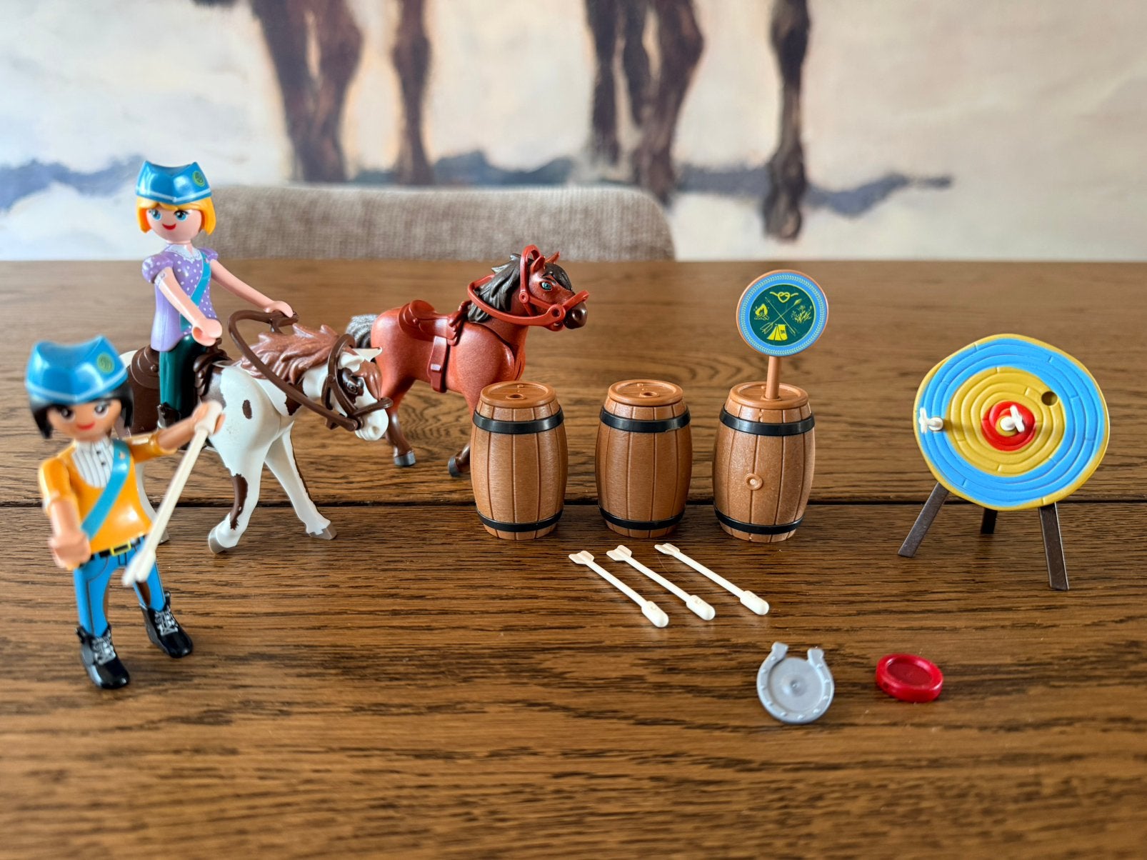 Playmobil Spirit set 70331 boogschieten, Gebruikt, Complete set, Ophalen of Verzenden, Figuren