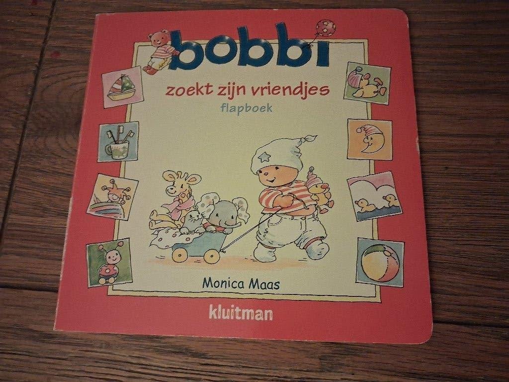 Bobbi zoekt zijn vriendjes - Flapboek Monica Maas, Zo goed als nieuw, Ophalen, Monica Maas, Uitklap-, Voel- of Ontdekboek