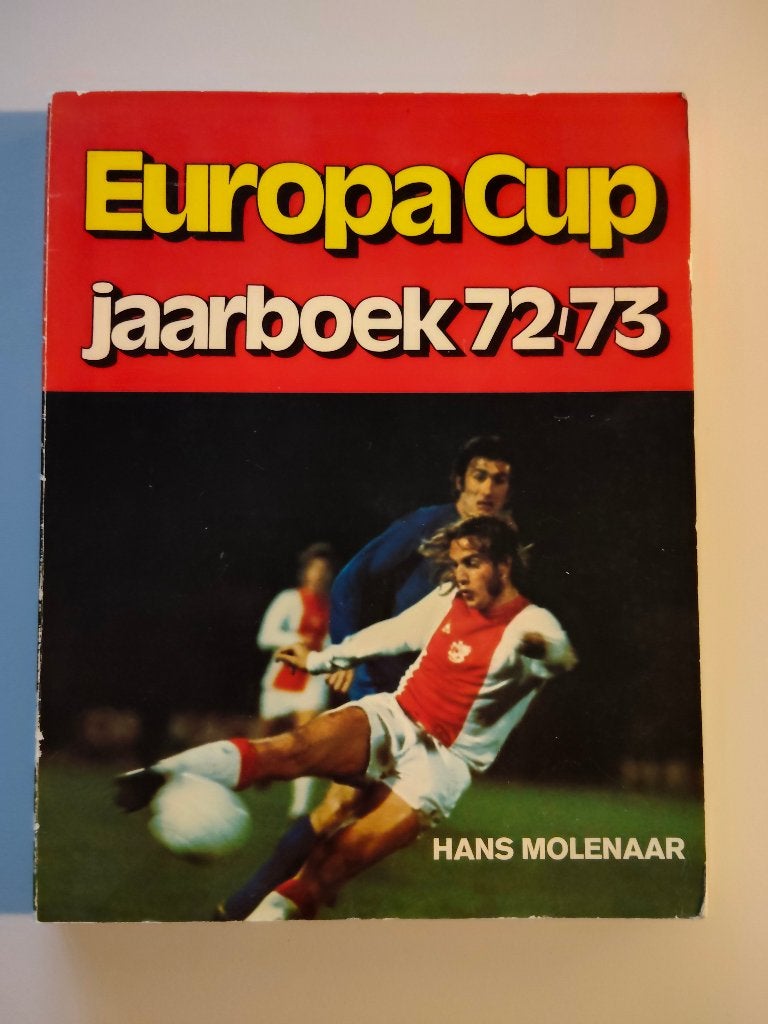 Europa Cup jaarboek 1972-1973, Gelezen, Ophalen of Verzenden, Balsport, Hans Molenaar