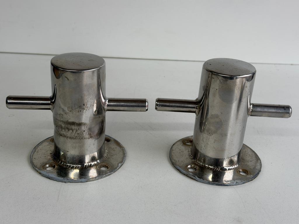 2 x RVS bolder 135 mm, Ophalen of Verzenden, Gebruikt, Overige typen