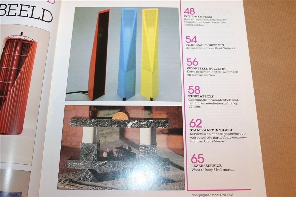Woonbeeld 1988 Nr. 5 — Vintage Design en Interieur, Ophalen of Verzenden, Gelezen, Overige typen