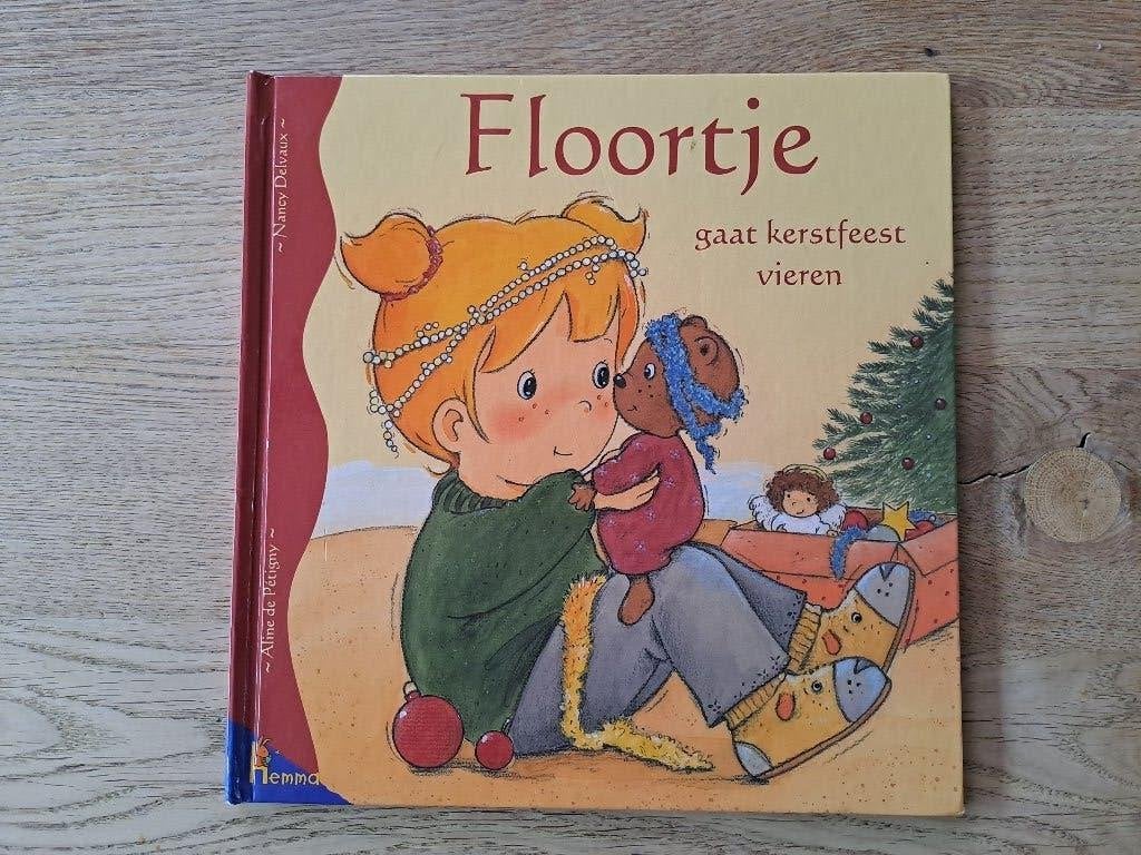 FLOORTJE GAAT KERSTFEEST VIEREN. NANCY DELVAUX, Gelezen, Fictie algemeen, Jongen of Meisje, Ophalen of Verzenden