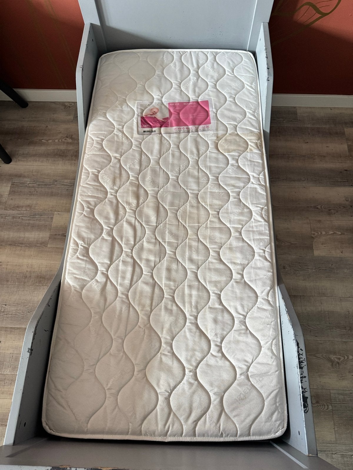 Bopita peuterbed met matras, Kinderen en Baby's, Kinderkamer | Bedden, Gebruikt, 140 tot 160 cm, 70 tot 85 cm, Matras, Ophalen