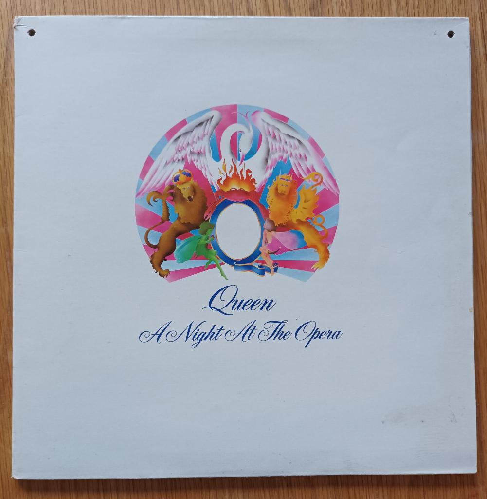 LP Queen - A Night At The Opera - 1975, Ophalen of Verzenden, 12 inch, Originele persing, Poprock