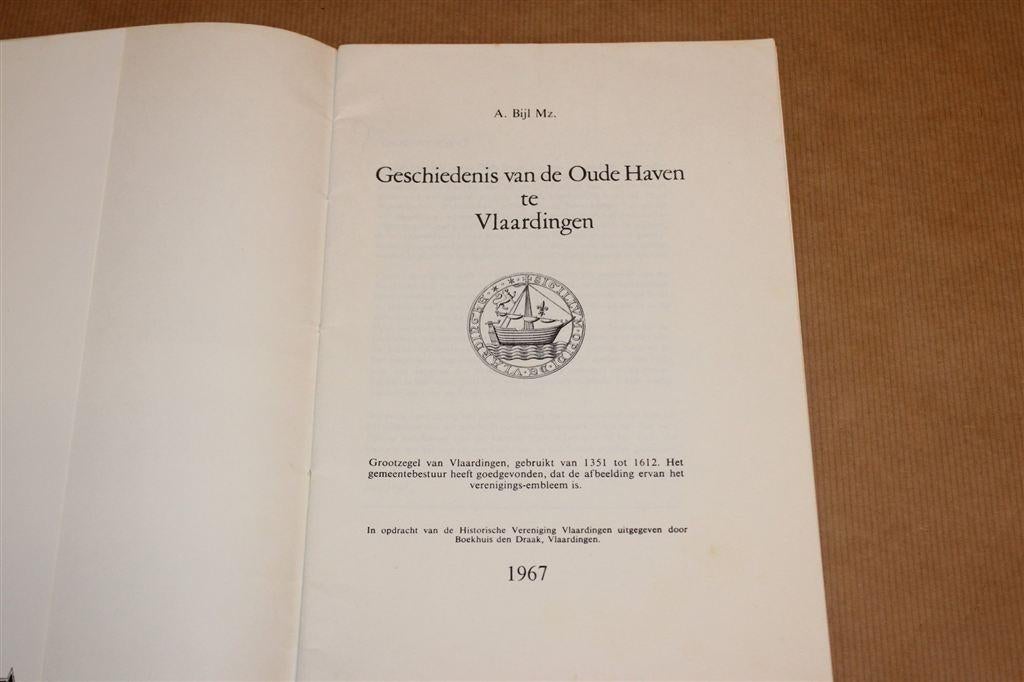De Oude Haven van Vlaardingen [1967] — Uitgave Hist. Ver., Ophalen of Verzenden, Gelezen