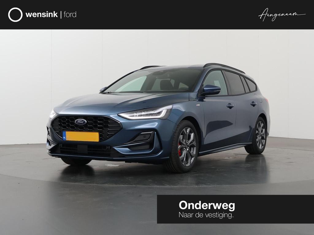 Ford Focus Wagon 1.0 EcoBoost Hybrid ST Line X | Winterpack, Auto's, Ford, Bedrijf, Te koop, Focus, ABS, Achteruitrijcamera, Airbags