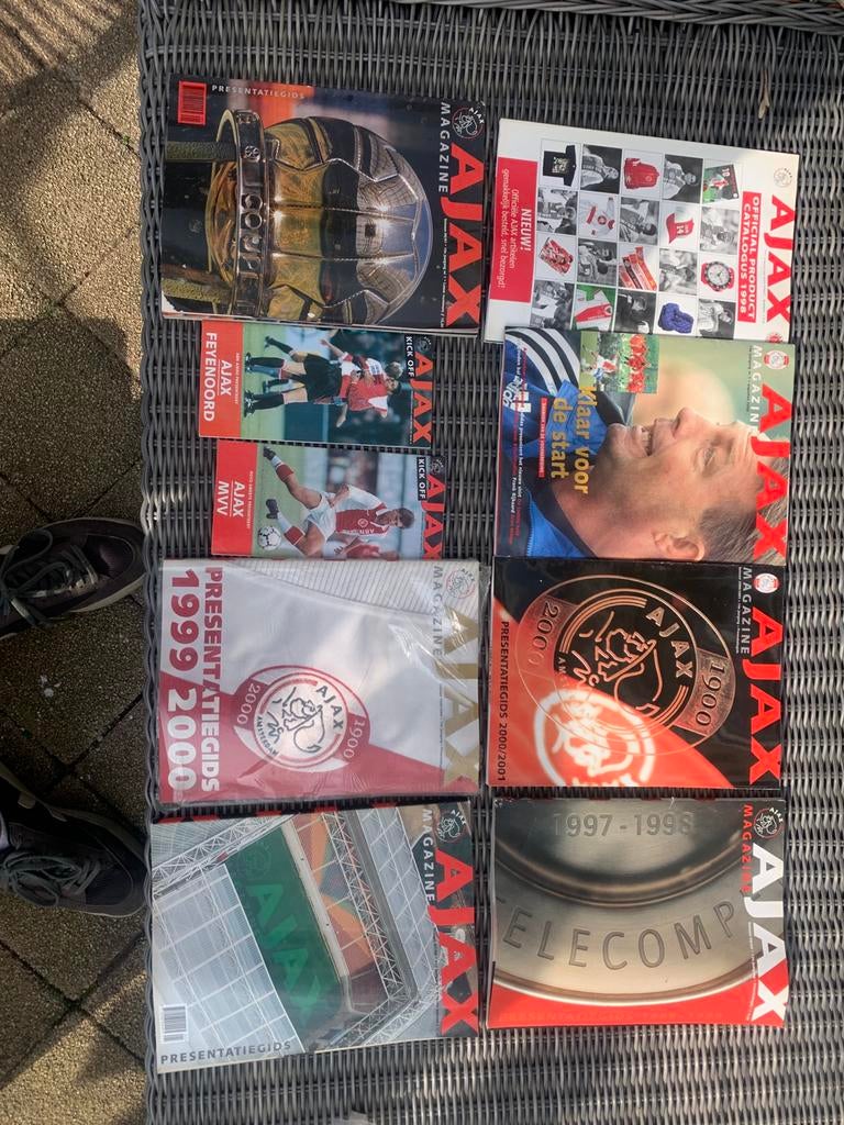 Ajax presentatie gidsen en 2x programma, Verzamelen, Ophalen of Verzenden, Zo goed als nieuw, Ajax, Boek of Tijdschrift