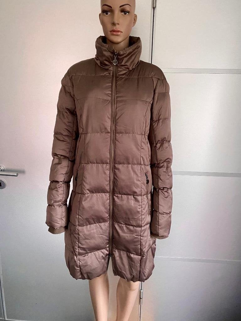 i589 Rino&Pelle maat 40=M lange winterjas jas parka beige, Kleding | Dames, Jassen | Winter, Maat 38/40 (M), Beige, Rino en Pelle