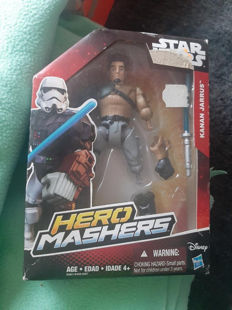 Star Wars Hero Mashers Kanan Jarrus actiefiguur, Ophalen of Verzenden
