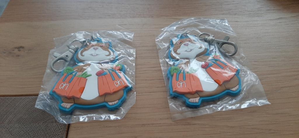 Ah Hamster sleutelhanger nieuw, Verzamelen, Ophalen of Verzenden, Nieuw