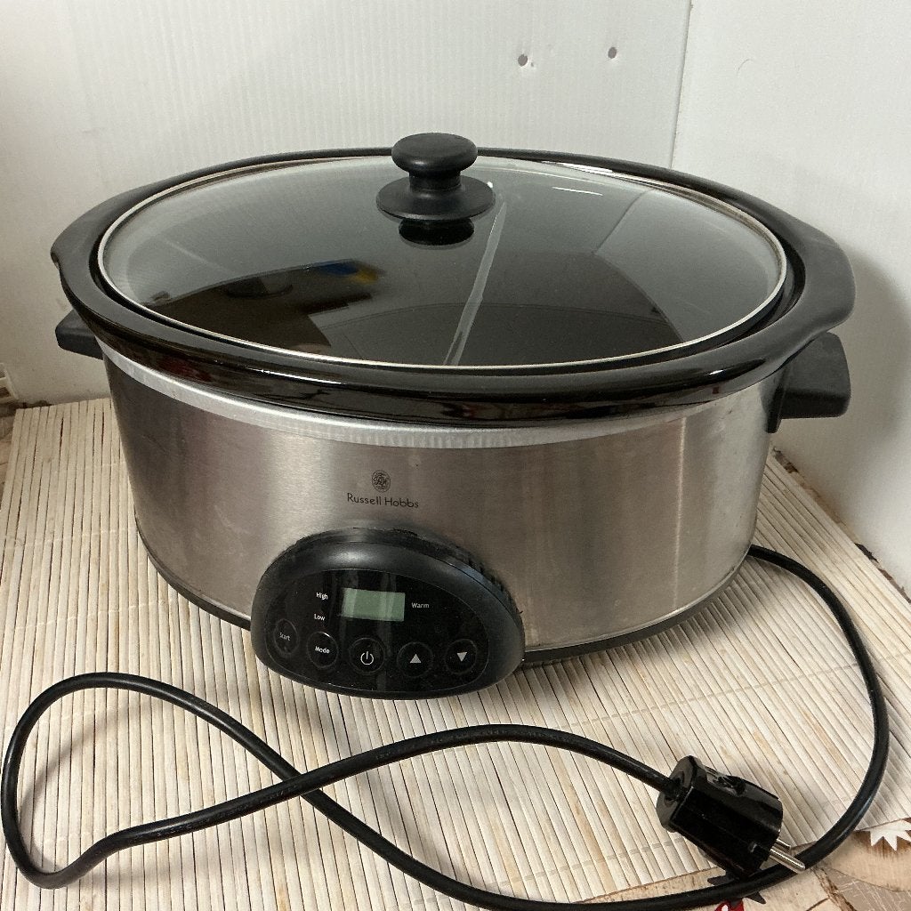 Slowcooker Russell & Hobbs, Ophalen, Timer, Gebruikt