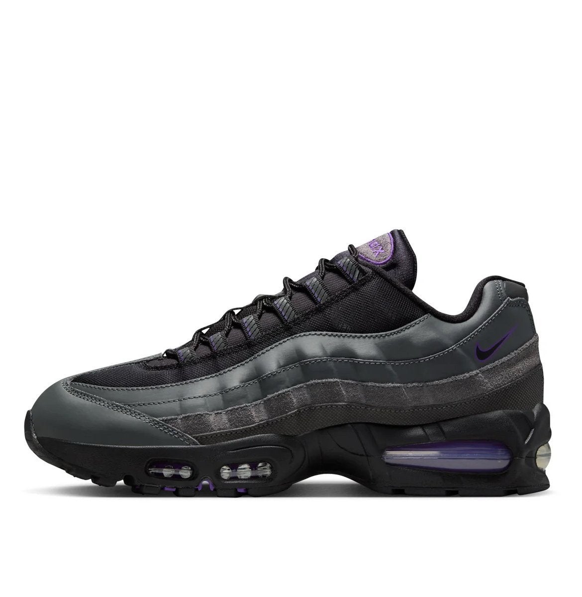 Nike Air Max 95 ‘Iron Grey Wild Grape’ - maat 43, Kleding | Heren, Product.Safety.ENEA@nike.com, Zwart, Nieuw, Ophalen of Verzenden