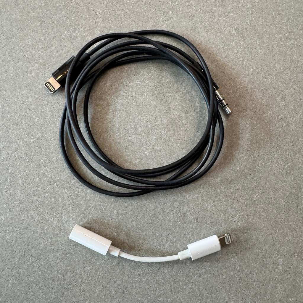 Belkin AirPod Max Lightning naar 3.5mm Audiokabel, Ophalen of Verzenden, Gebruikt, Minder dan 2 meter, Overige kabels