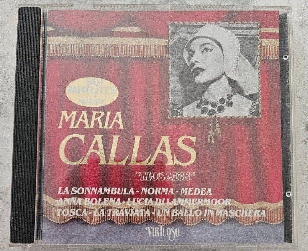Maria Callas – Mosaics (Virtuoso CD, Klassiek / Opera), Ophalen of Verzenden, Gebruikt, Opera of Operette