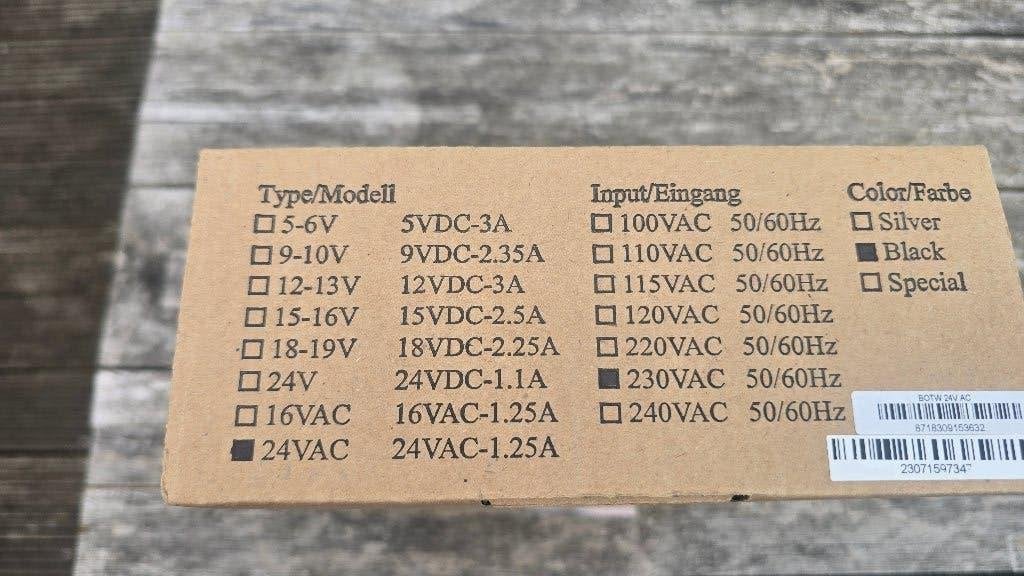 S-Booster Rega 24V AC Voeding Nieuw!, Ophalen, Nieuw, Platenspeler-onderdeel, Overige merken