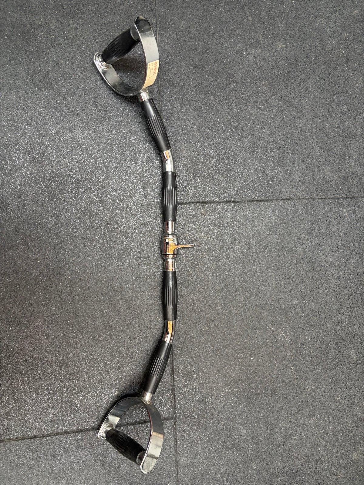 Muscle power Parallel Lange Lattrek Stang MP760, Sport en Fitness, Fitnessmaterialen, Ophalen, Zo goed als nieuw, Armen, Overige typen
