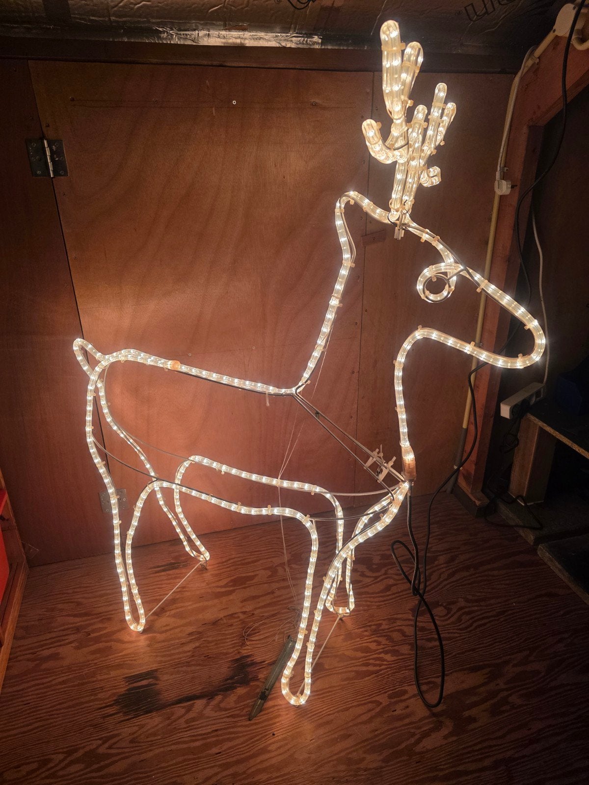 groot kerst rendier (buiten), Diversen, Ophalen, Gebruikt