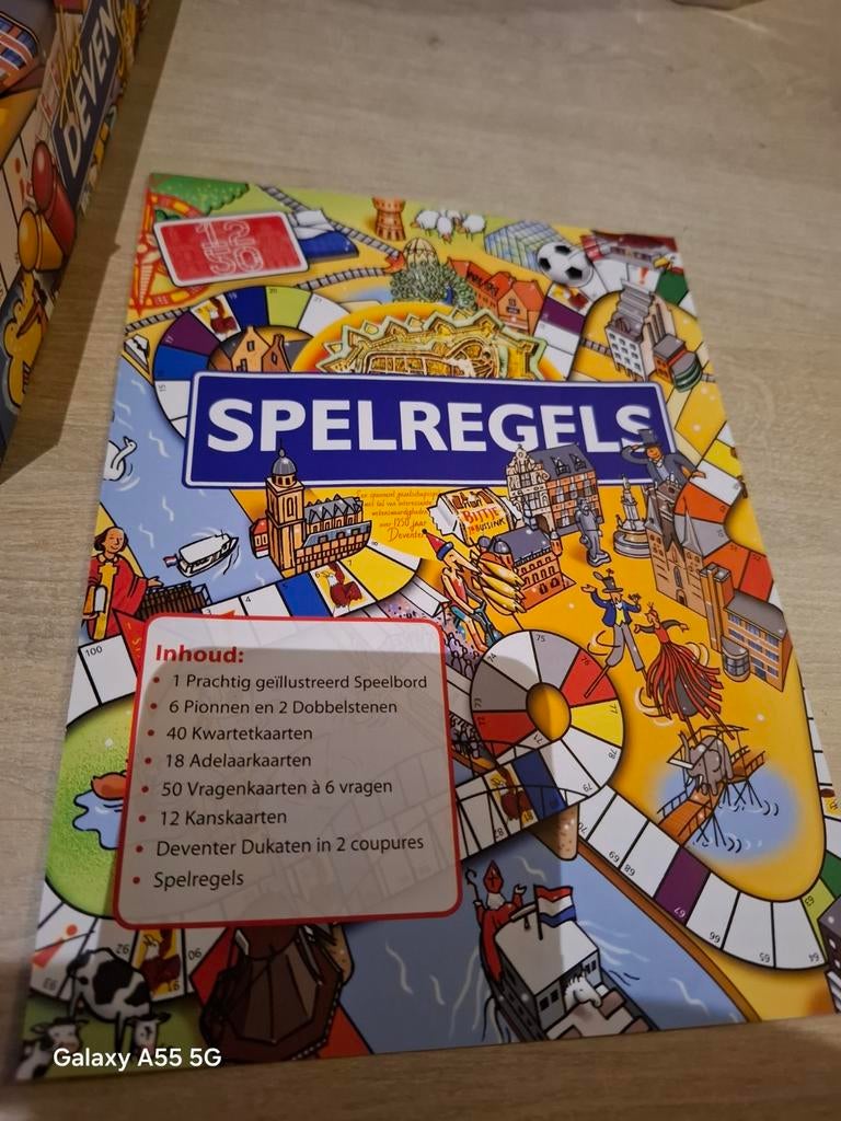 Het Deventer Spel - Compleet Bordspel, Hobby en Vrije tijd, Gezelschapsspellen | Bordspellen, Onbekend@voorbeeld.com, Onbekend