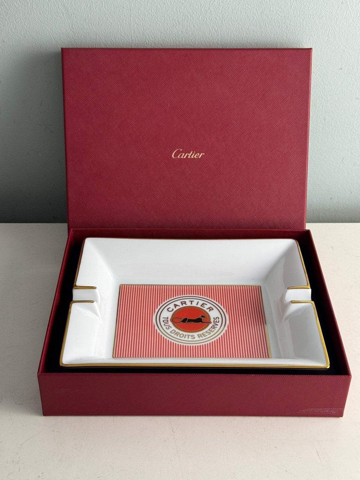 Cartier asbak in originele doos, Ophalen of Verzenden, Nieuw
