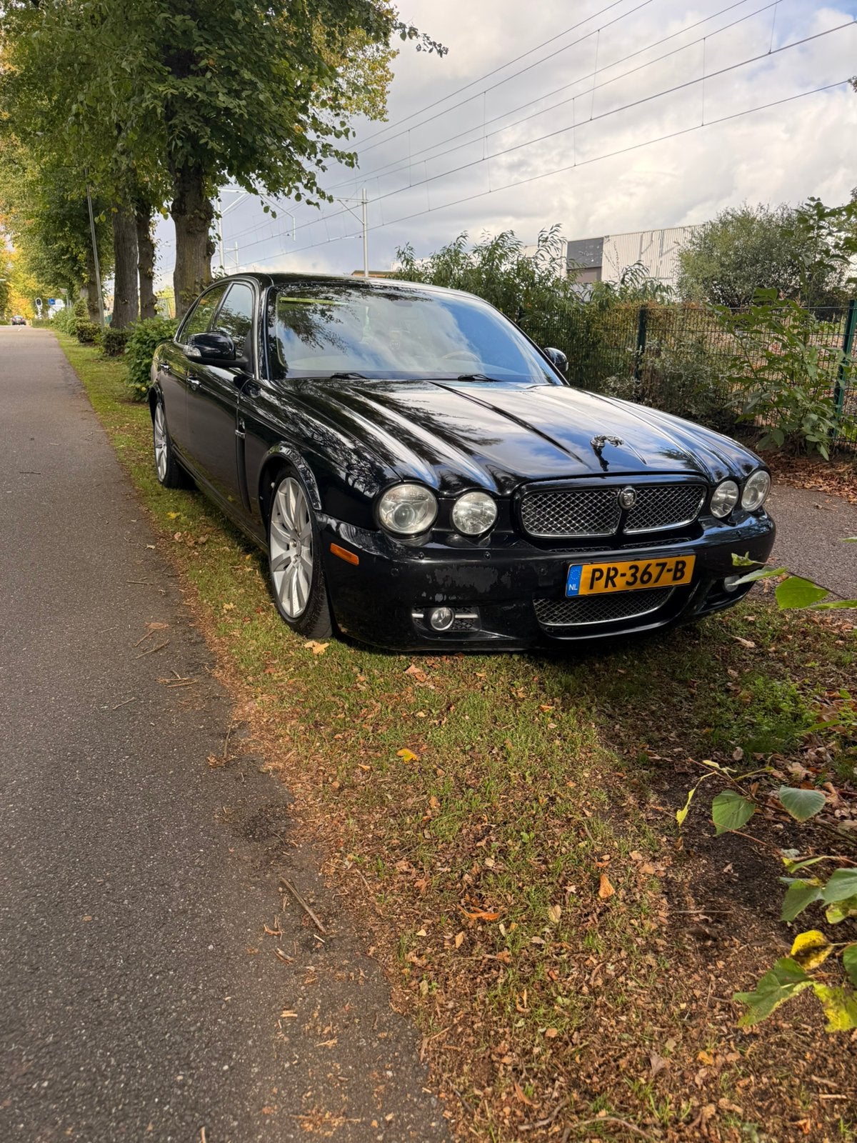 Jaguar XJ PORTFOLIO 2.7 DIESEL., Auto's, Automaat, Achterwielaandrijving, 197 €/maand, Zwart