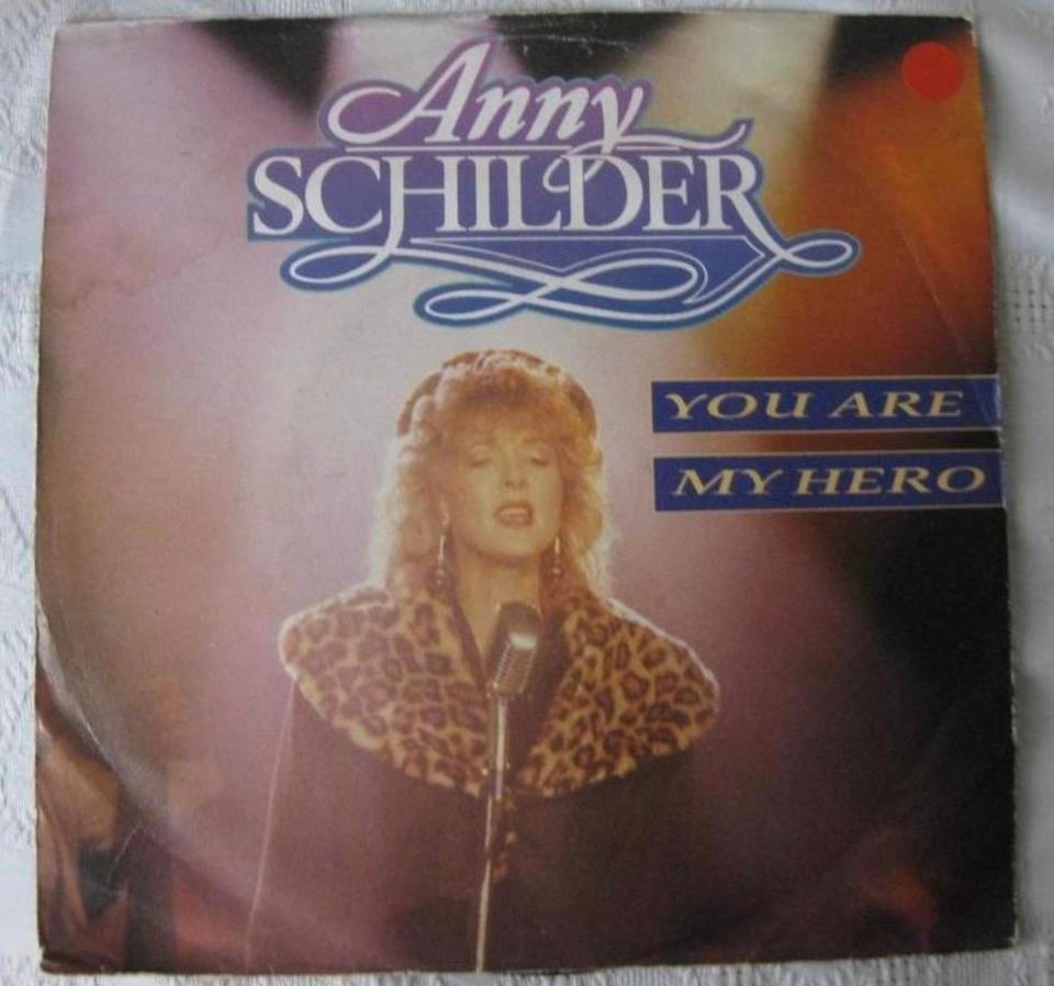 Vinyl Singeltje Anny Schilder 1989, Cd's en Dvd's, Ophalen of Verzenden, Zo goed als nieuw, Pop