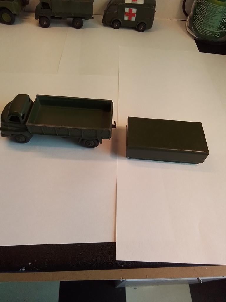 Dinky toys leger voertuigen ., Ophalen of Verzenden, Gebruikt, Auto, Dinky Toys