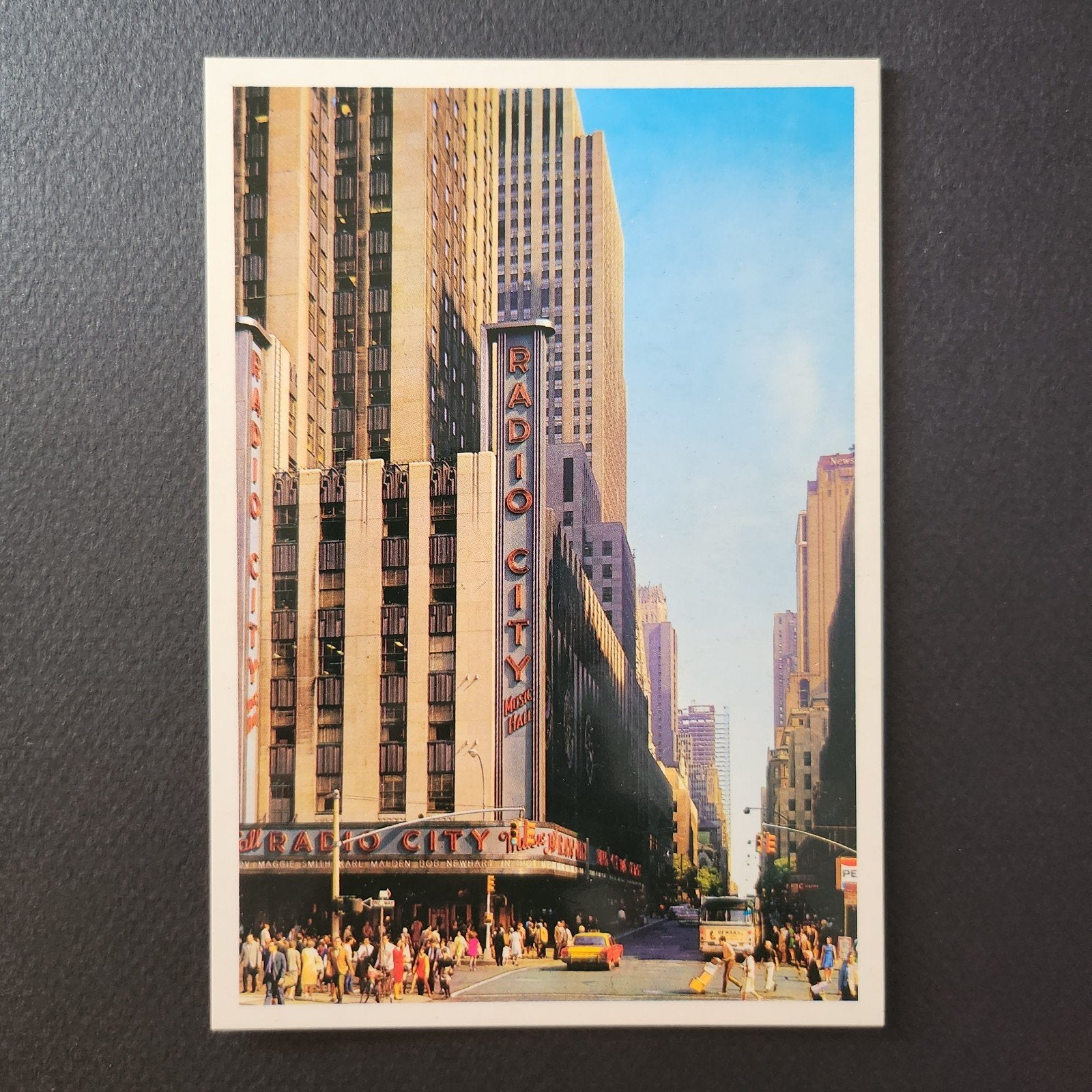 Ansichtkaart Radio City Music Hall New York City, Verzenden, 1980 tot heden, Ongelopen, Buiten Europa