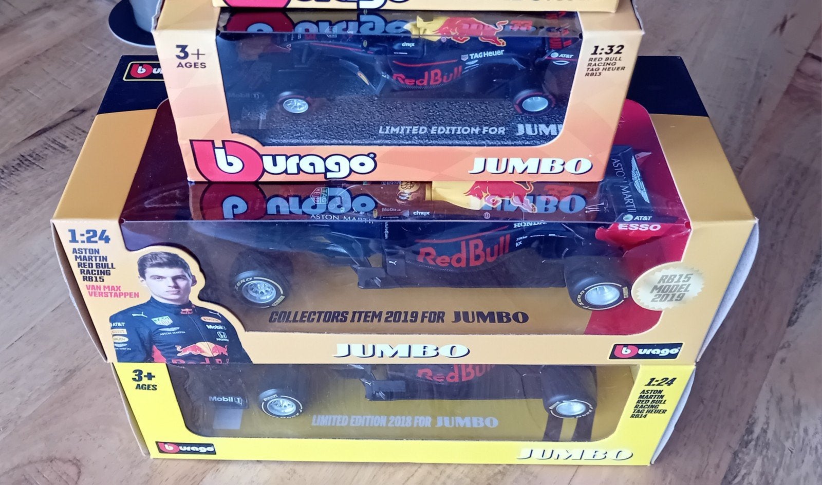 te koop 3x max Verstappen jumbo auto's, Ophalen of Verzenden, Gebruikt, Formule 1