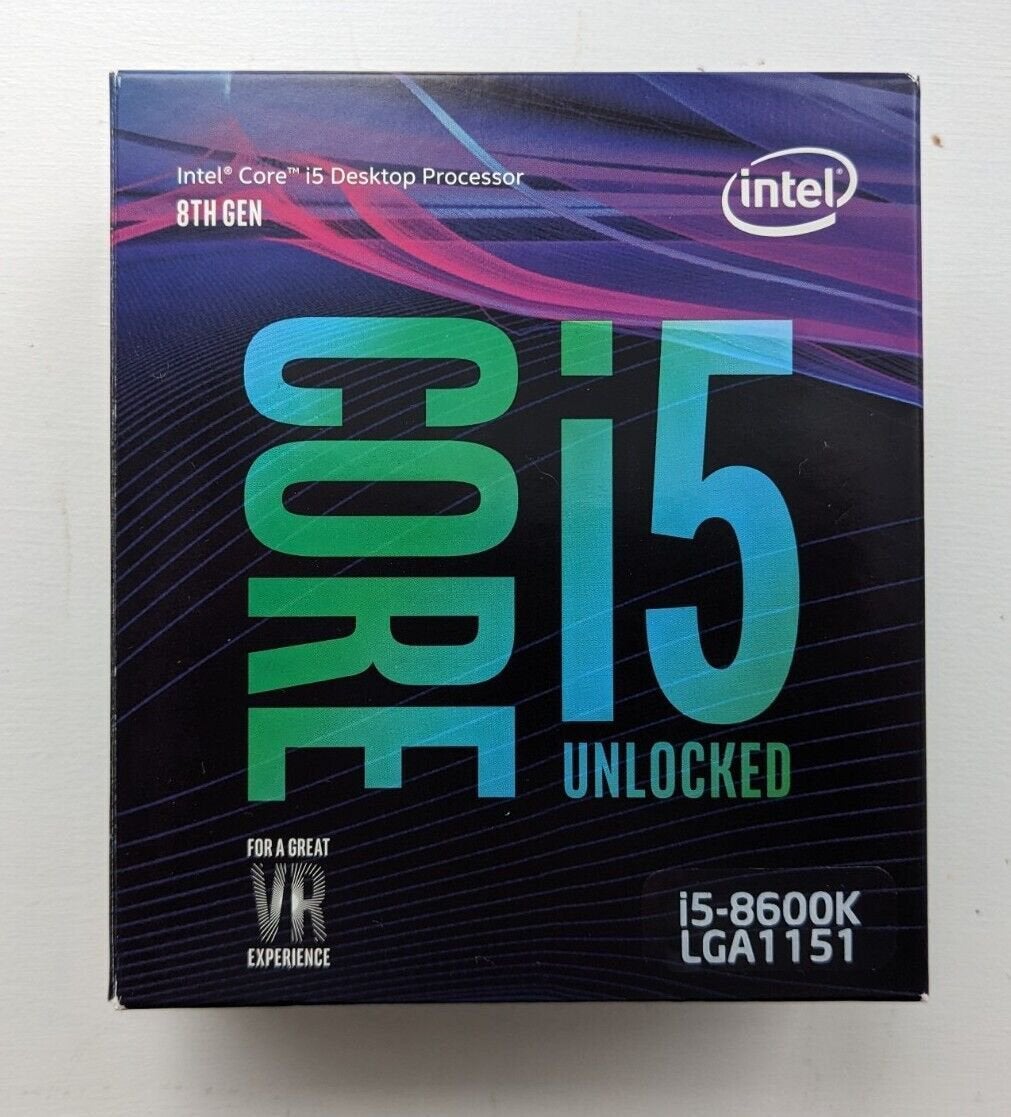 Intel Core i5-8600K Processor 3.60GHz, Computers en Software, Ophalen of Verzenden, Gebruikt, 6-core, 3 tot 4 Ghz
