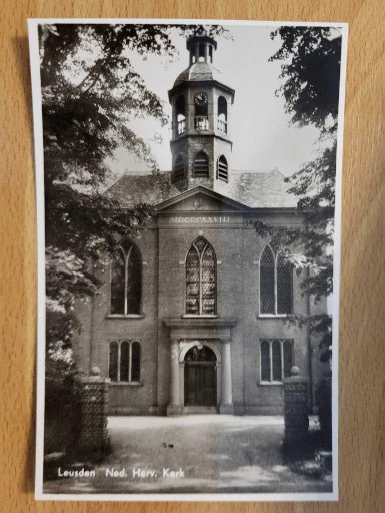 ansicht LEUSDEN Kerk, Ophalen of Verzenden, Voor 1920, Utrecht