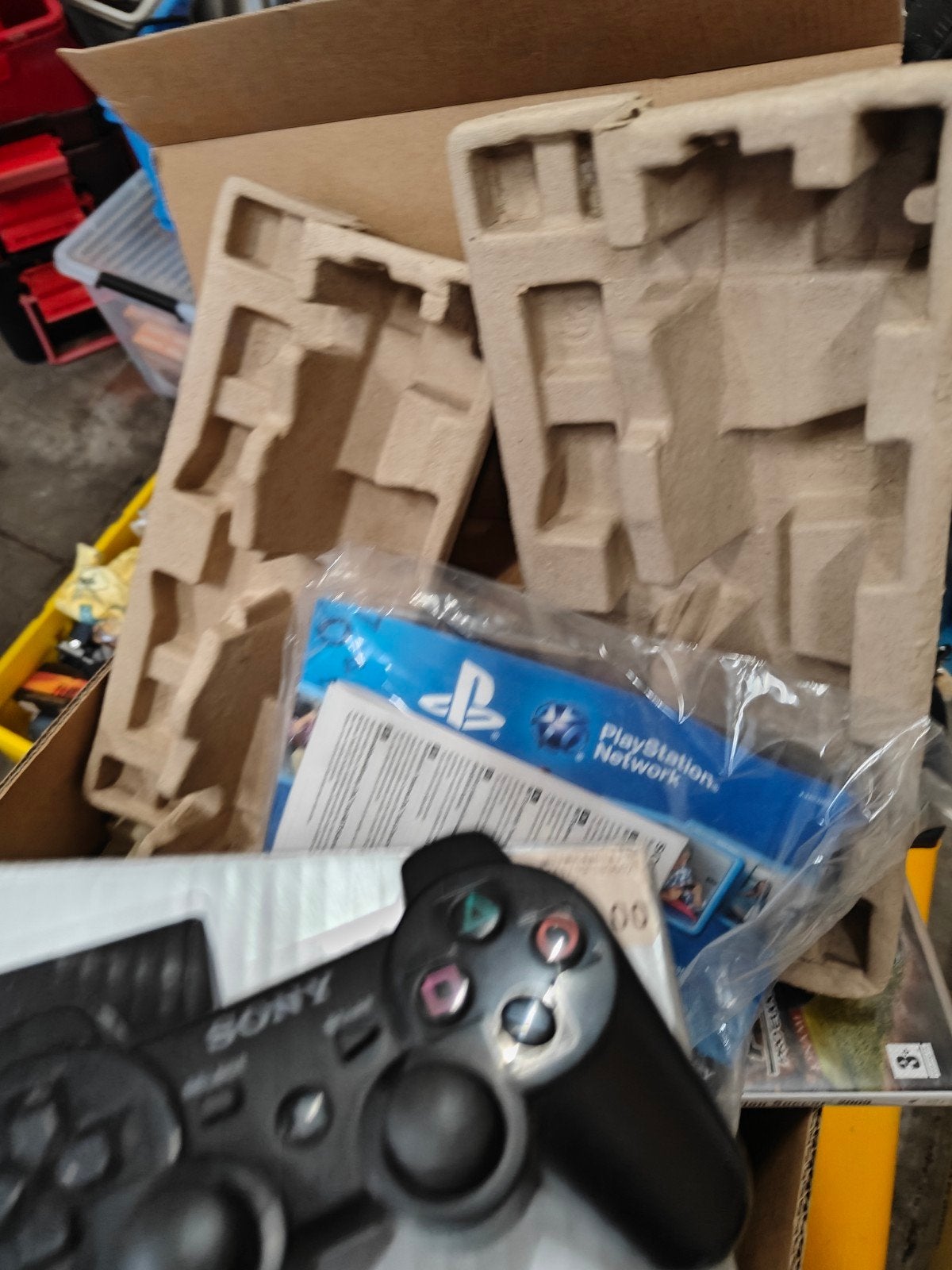 PlayStation 3 phat in doos 320 gb 1 controller, Gebruikt, Phat, M, Ophalen of Verzenden