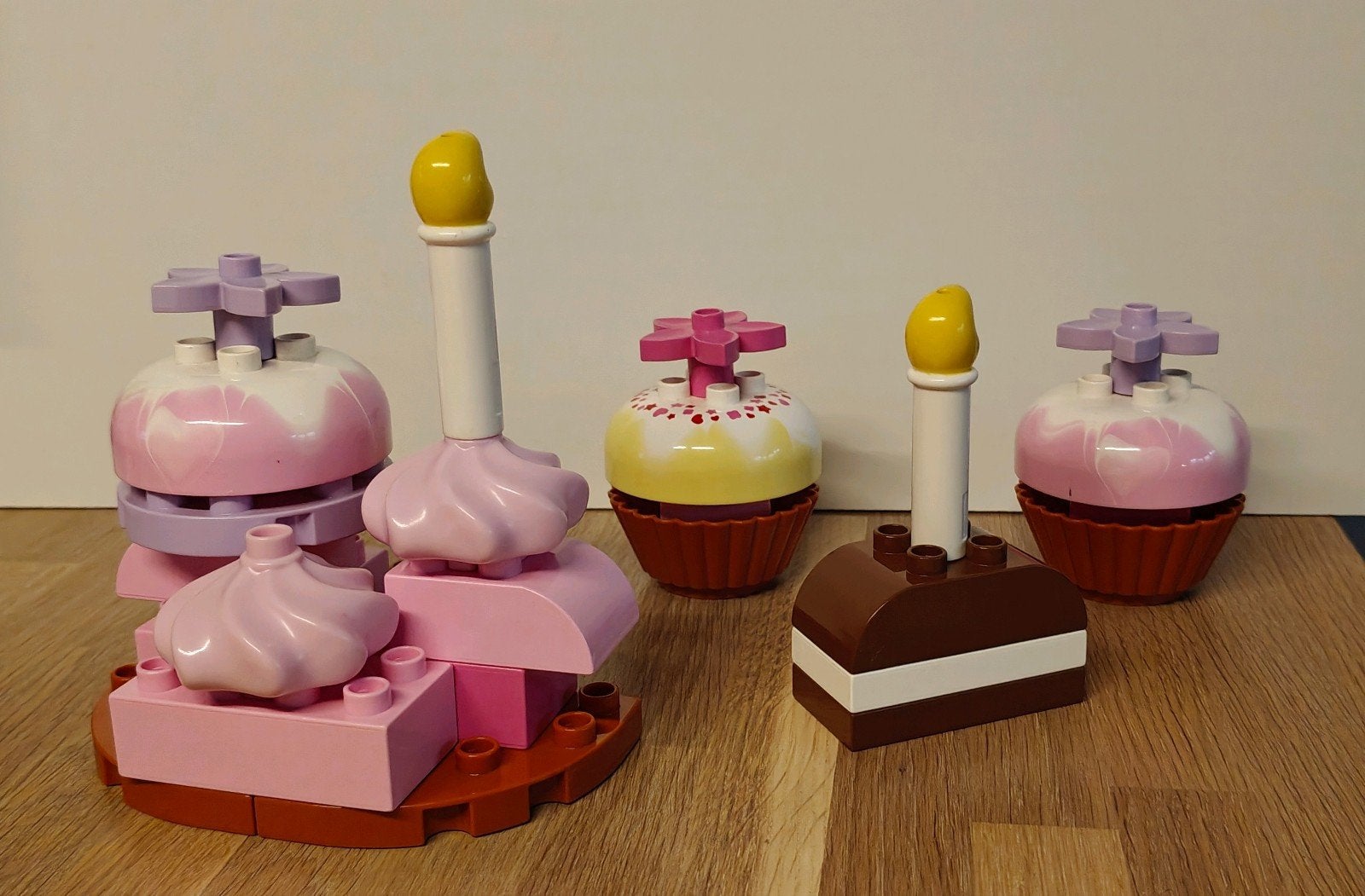 LEGO Duplo Taartjes en Gebakjes Set, Ophalen of Verzenden, Zo goed als nieuw, Overige merken