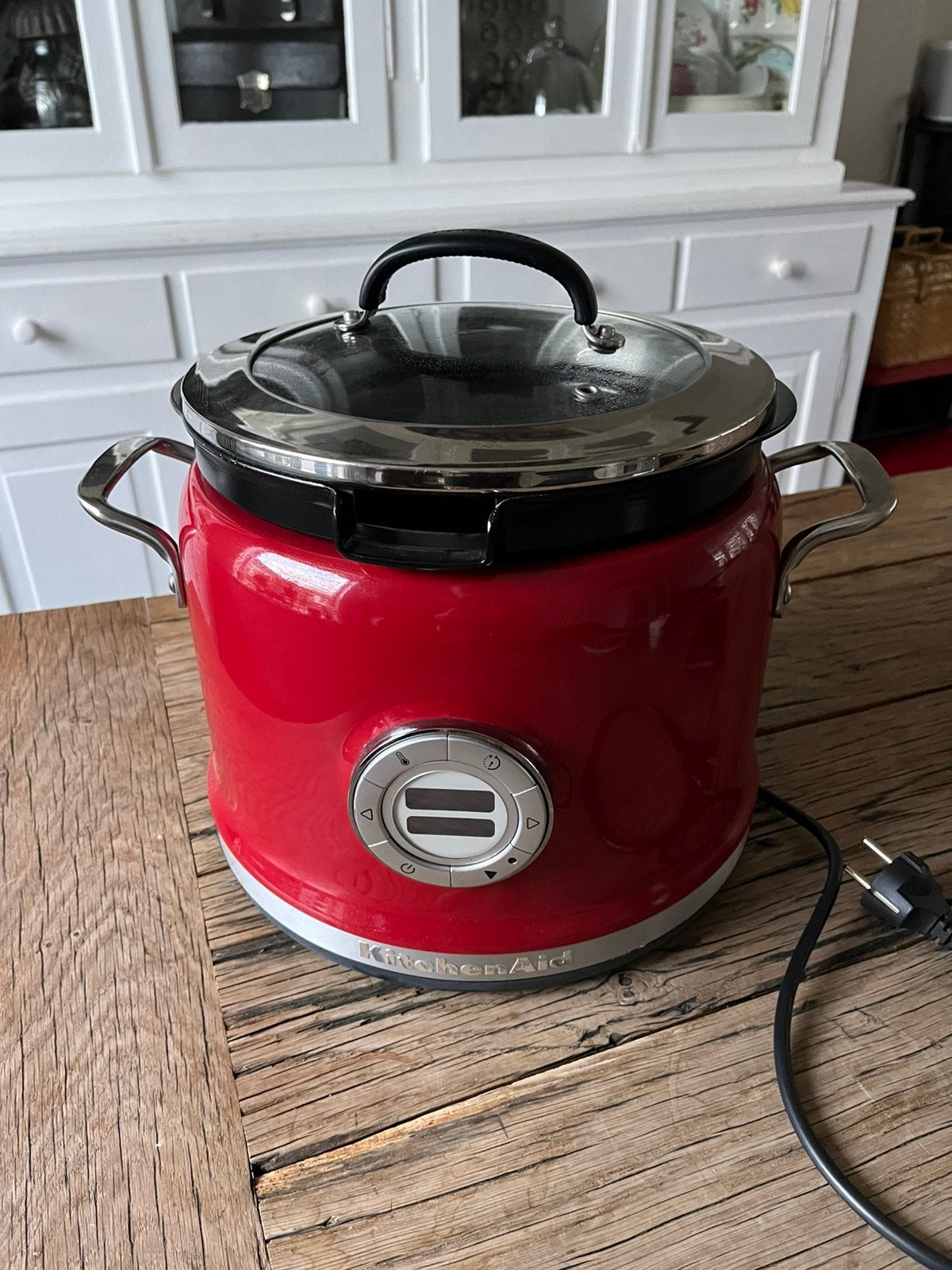 Kitchenaid multicooker keizerrood, Witgoed en Apparatuur, Ophalen of Verzenden, Zo goed als nieuw