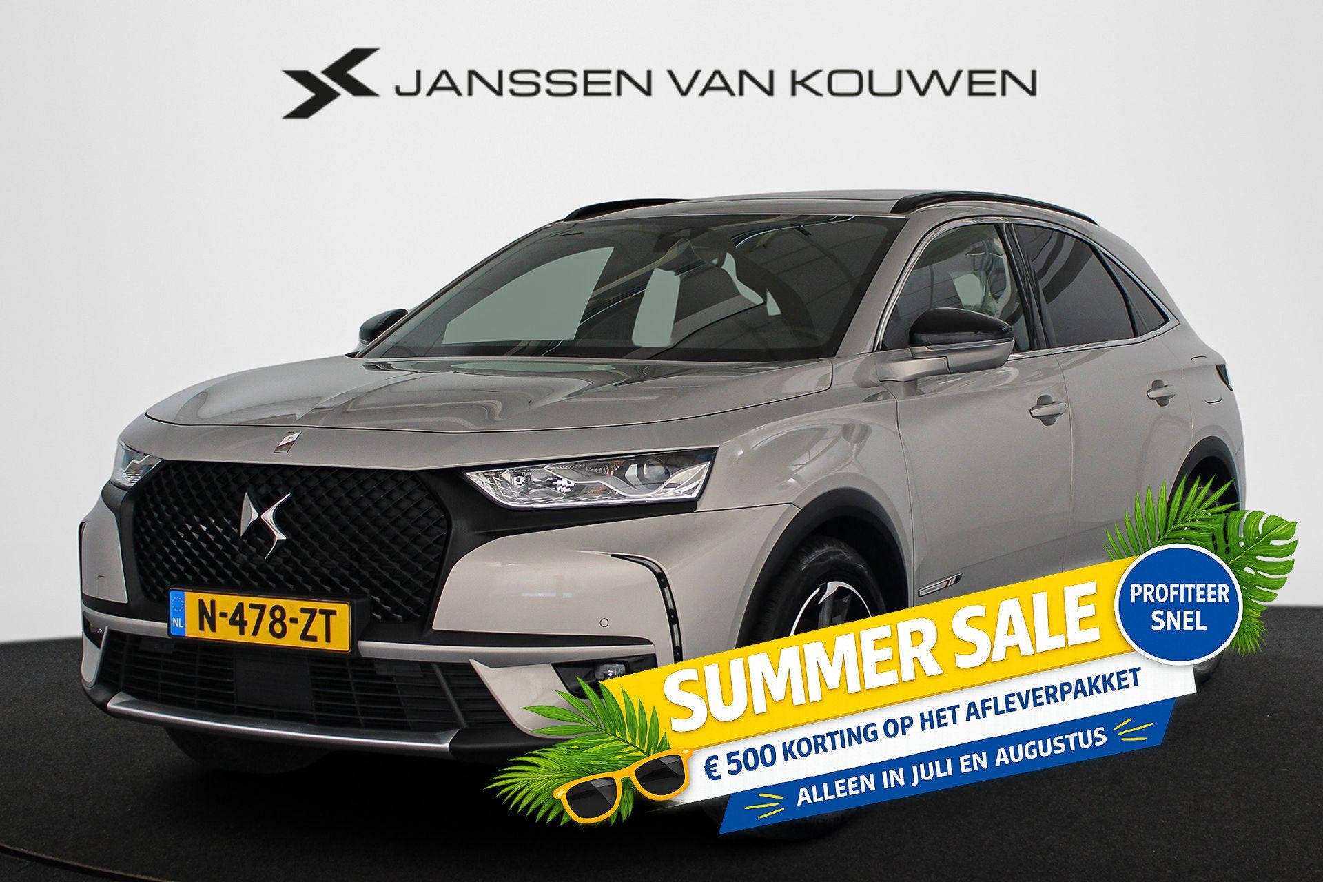 DS 7 Crossback E-Tense Performance Line Panoramadak Stoelver