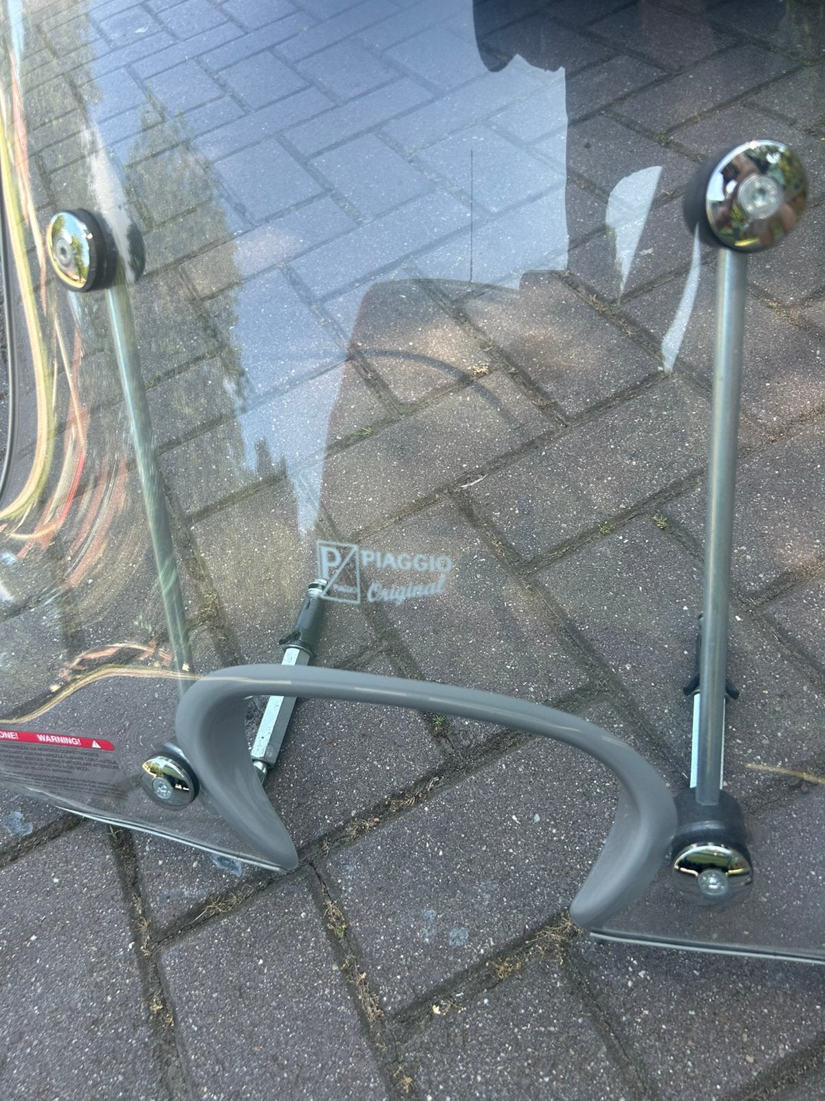 Piaggio Windscherm, Ophalen, Zo goed als nieuw, Benzine, Zip