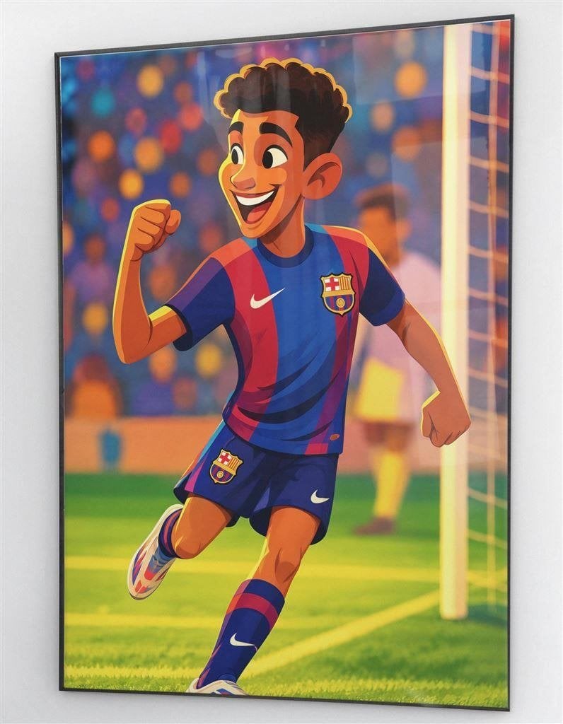 FC Barcelona KinderJongens Poster [in 3 Formaten]