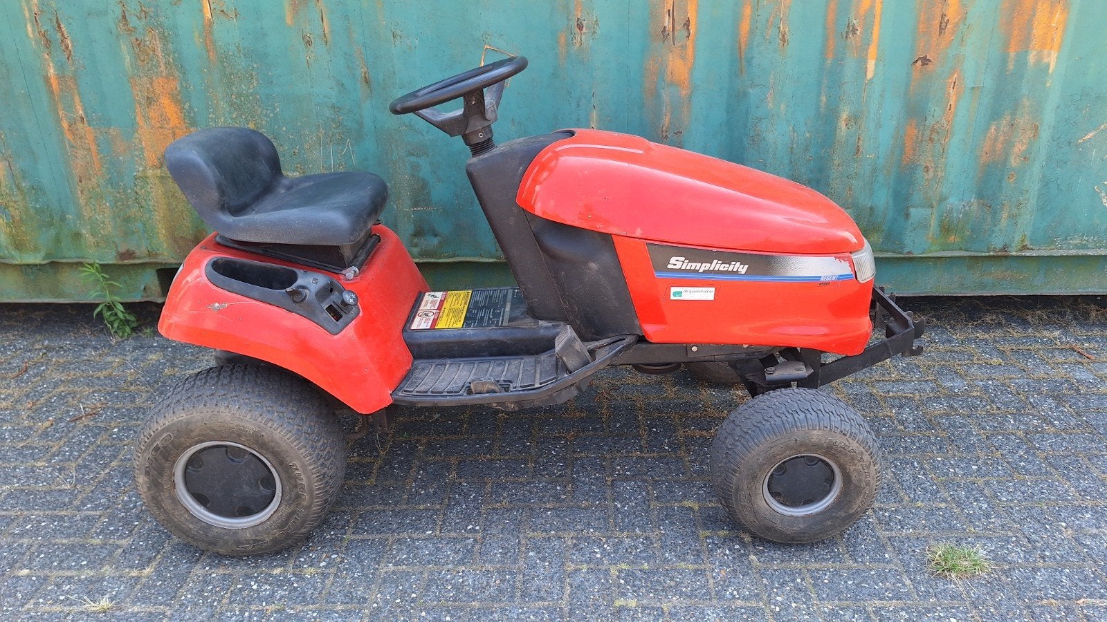 Simplicity Regent Hydro 14HP Tuintractor (zonder maaidek), Ophalen, Gebruikt, Versnellingen, Benzine-grasmaaier