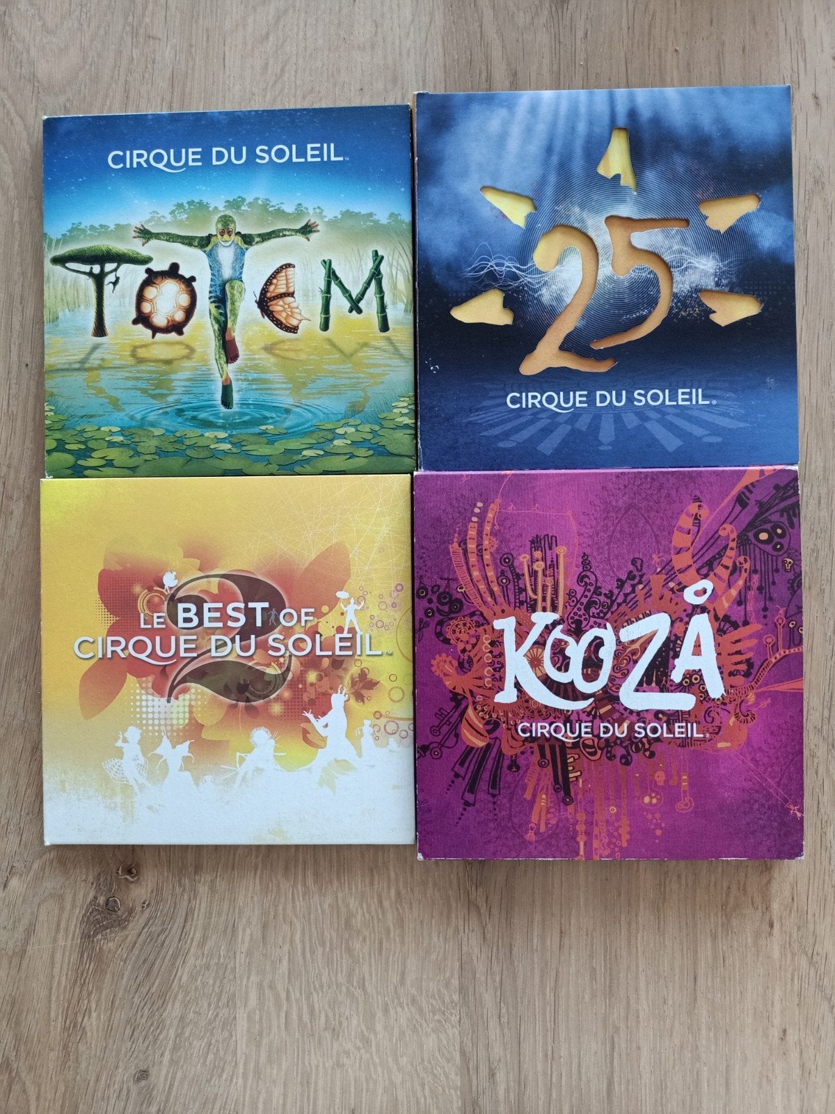 Cirque du Soleil CD Collectie, Gebruikt, Overige genres, Inclusief doosje, Ophalen of Verzenden