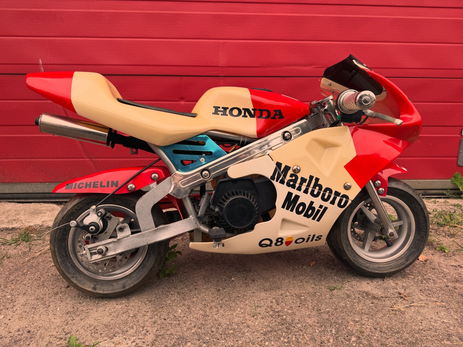 Honda Pocketbike - Marlboro Mobil Design, Fietsen en Brommers, Minibikes, Midibikes en Pitbikes, Ophalen, Gebruikt, ., Pitbike
