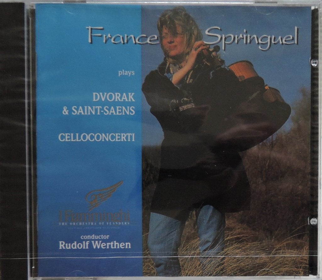 NIEUW Dvorak/Saint-Saens- Celloconcerti - Springuel/Werthen, Cd's en Dvd's, Cd's | Klassiek, Ophalen of Verzenden, Romantiek, Nieuw in verpakking