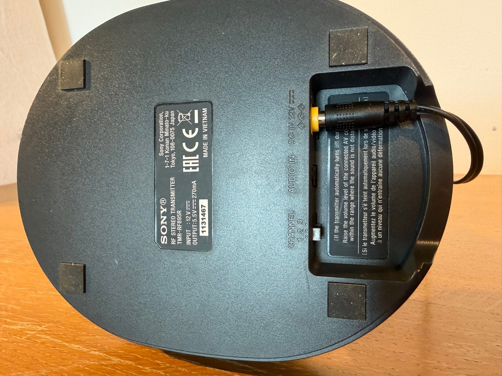 Sony RF Stereo Hoofdtelefoon MDR-RF895RK met zender