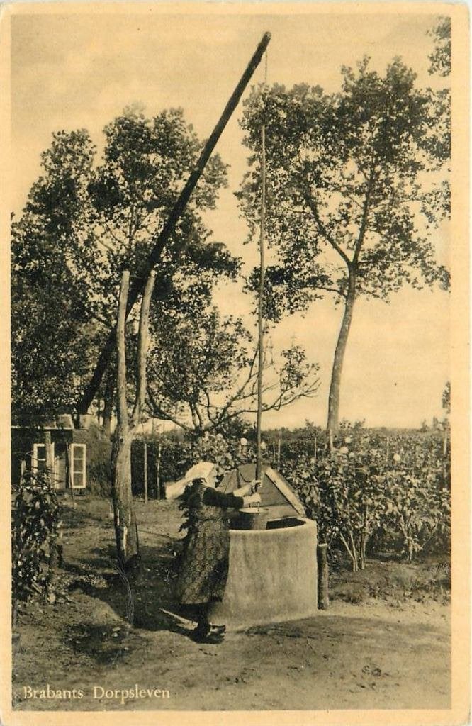 388-475-015 Brabants Dorpsleven, Verzenden, Voor 1920, Noord-Brabant